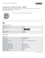 Datenblatt zu Phoenix Contact 1586277, EAN: 4046356410229