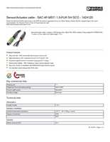 Datenblatt zu Phoenix Contact 1424120, EAN: 4046356693240 Datenblatt zu Phoenix Contact 1424120, EAN: 4046356693240