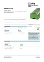 Datenblatt zu Phoenix Contact 2950116, EAN: 4017918083960