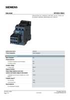 Datenblatt zu Siemens 3RT20231BB44, EAN: 4011209836877