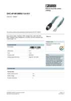 Datenblatt zu Phoenix Contact 1569401, EAN: 4046356336215