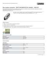 Datenblatt zu Phoenix Contact 1429130, EAN: 4046356323093 Datenblatt zu Phoenix Contact 1429130, EAN: 4046356323093