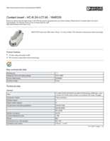 Datenblatt zu Phoenix Contact 1648335, EAN: 4046356092463