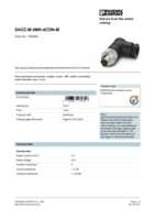 Datenblatt zu Phoenix Contact 1554209, EAN: 4046356161756 Datenblatt zu Phoenix Contact 1554209, EAN: 4046356161756