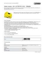 Datenblatt zu Phoenix Contact 2985864, EAN: 4046356131599