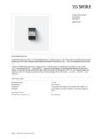 Datenblatt zu Siedle 200015375-00, EAN: 4015739153756