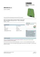 Datenblatt zu Phoenix Contact 2864406, EAN: 4017918956158