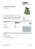 Datenblatt zu Phoenix Contact 2900352, EAN: 4046356508636