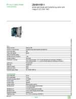 Datenblatt zu Schneider Electric ZB4BW0B11, EAN: 3389110893083