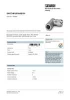 Datenblatt zu Phoenix Contact 1553666, EAN: 4046356158831 Datenblatt zu Phoenix Contact 1553666, EAN: 4046356158831