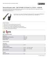 Datenblatt zu Phoenix Contact 1435438, EAN: 4046356413725 Datenblatt zu Phoenix Contact 1435438, EAN: 4046356413725