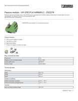Datenblatt zu Phoenix Contact 2322278, EAN: 4046356450997