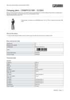 Datenblatt zu Phoenix Contact 1212041, EAN: 4046356453912 Datenblatt zu Phoenix Contact 1212041, EAN: 4046356453912