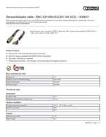 Datenblatt zu Phoenix Contact 1430077, EAN: 4046356323161 Datenblatt zu Phoenix Contact 1430077, EAN: 4046356323161