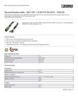 Datenblatt zu Phoenix Contact 1430129, EAN: 4046356322393 Datenblatt zu Phoenix Contact 1430129, EAN: 4046356322393