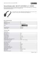 Datenblatt zu Phoenix Contact 1435250, EAN: 4046356413589 Datenblatt zu Phoenix Contact 1435250, EAN: 4046356413589