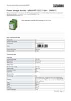 Datenblatt zu Phoenix Contact 2866572, EAN: 4046356476492