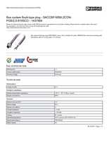 Datenblatt zu Phoenix Contact 1437504, EAN: 4046356457637 Datenblatt zu Phoenix Contact 1437504, EAN: 4046356457637