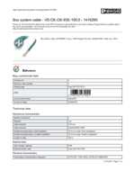 Datenblatt zu Phoenix Contact 1416295, EAN: 4046356475891