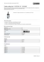 Datenblatt zu Phoenix Contact 1212128, EAN: 4046356456081 Datenblatt zu Phoenix Contact 1212128, EAN: 4046356456081