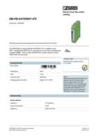 Datenblatt zu Phoenix Contact 2297620, EAN: 4046356319652