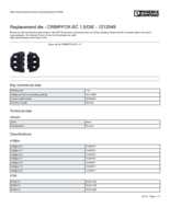 Datenblatt zu Phoenix Contact 1212049, EAN: 4046356455091