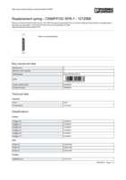 Datenblatt zu Phoenix Contact 1212069, EAN: 4046356455473