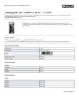 Datenblatt zu Phoenix Contact 1212093, EAN: 4046356454636 Datenblatt zu Phoenix Contact 1212093, EAN: 4046356454636