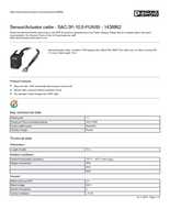 Datenblatt zu Phoenix Contact 1438862, EAN: 4046356496728 Datenblatt zu Phoenix Contact 1438862, EAN: 4046356496728