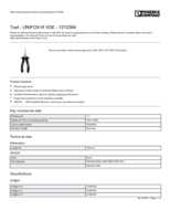 Datenblatt zu Phoenix Contact 1212364, EAN: 4046356455688 Datenblatt zu Phoenix Contact 1212364, EAN: 4046356455688