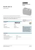 Datenblatt zu Phoenix Contact 2961341, EAN: 4017918187569