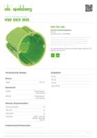 Datenblatt zu Spelsberg 92036501, EAN: 4013902170555 Datenblatt zu Spelsberg 92036501, EAN: 4013902170555
