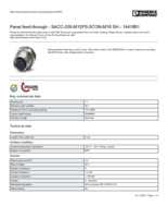 Datenblatt zu Phoenix Contact 1441891, EAN: 4046356534116