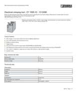 Datenblatt zu Phoenix Contact 1212456, EAN: 4046356526883