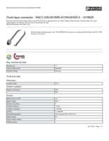 Datenblatt zu Phoenix Contact 1419629, EAN: 4046356533478 Datenblatt zu Phoenix Contact 1419629, EAN: 4046356533478