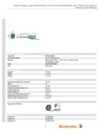 Datenblatt zu Weidmüller 9018530000, EAN: 4008190066925