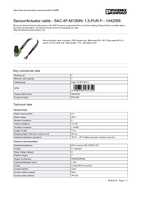 Datenblatt zu Phoenix Contact 1442599, EAN: 4046356535359 Datenblatt zu Phoenix Contact 1442599, EAN: 4046356535359