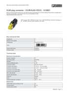 Datenblatt zu Phoenix Contact 1419001, EAN: 4046356521567