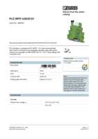 Datenblatt zu Phoenix Contact 2900305, EAN: 4046356507004