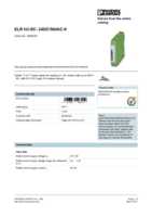 Datenblatt zu Phoenix Contact 2900530, EAN: 4046356526012