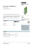 Datenblatt zu Phoenix Contact 2900542, EAN: 4046356527675
