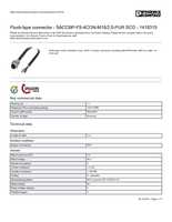Datenblatt zu Phoenix Contact 1419315, EAN: 4046356533270 Datenblatt zu Phoenix Contact 1419315, EAN: 4046356533270