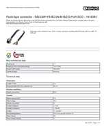 Datenblatt zu Phoenix Contact 1419344, EAN: 4046356533355