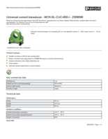 Datenblatt zu Phoenix Contact 2308098, EAN: 4046356566988