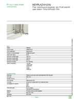 Datenblatt zu Schneider Electric NSYPLAZ10123G, EAN: 3606480775574