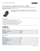Datenblatt zu Phoenix Contact 1453038, EAN: 4046356553650