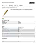 Datenblatt zu Phoenix Contact 1409082, EAN: 4046356619400