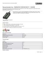 Datenblatt zu Phoenix Contact 1452550, EAN: 4046356553896