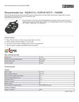 Datenblatt zu Phoenix Contact 1452589, EAN: 4046356553919