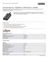 Datenblatt zu Phoenix Contact 1452699, EAN: 4046356553988